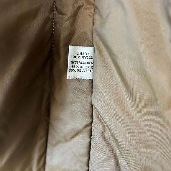 London Fog Maincoats Trench Coat Men’s 44R Khaki Tan Lined Gorpcore Old Money - Picture 8 of 15